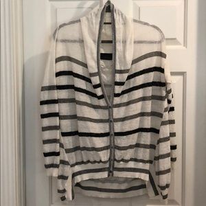 Anthropologie Line sweater with black sequin